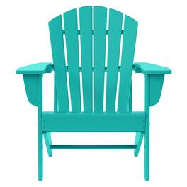 WestinTrends - Dylan Outdoor Adirondack Chair - Turquoise