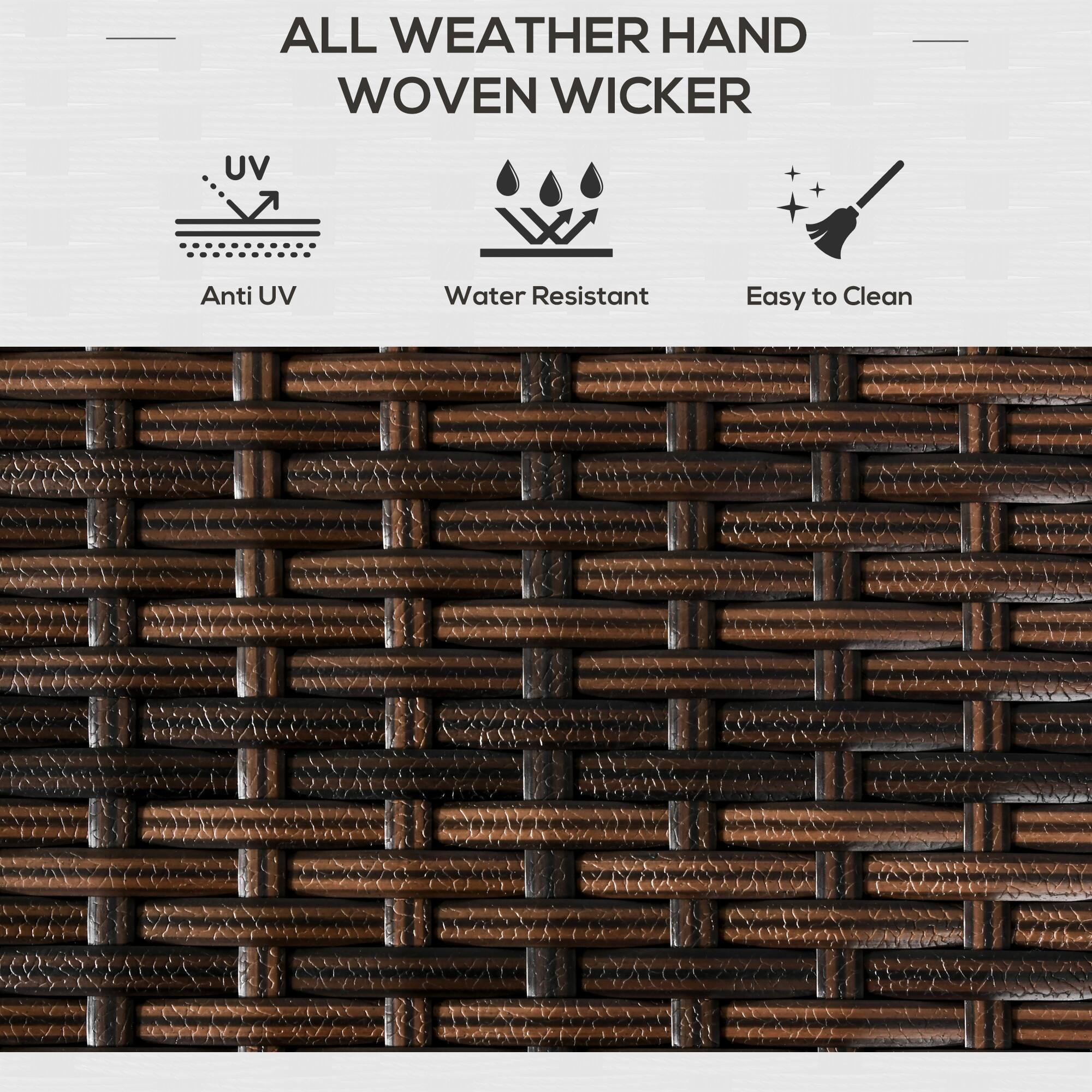ALL WEATHER HAND WOVEN WICKER

Anti UV
Water Resistant
Easy to Clean
