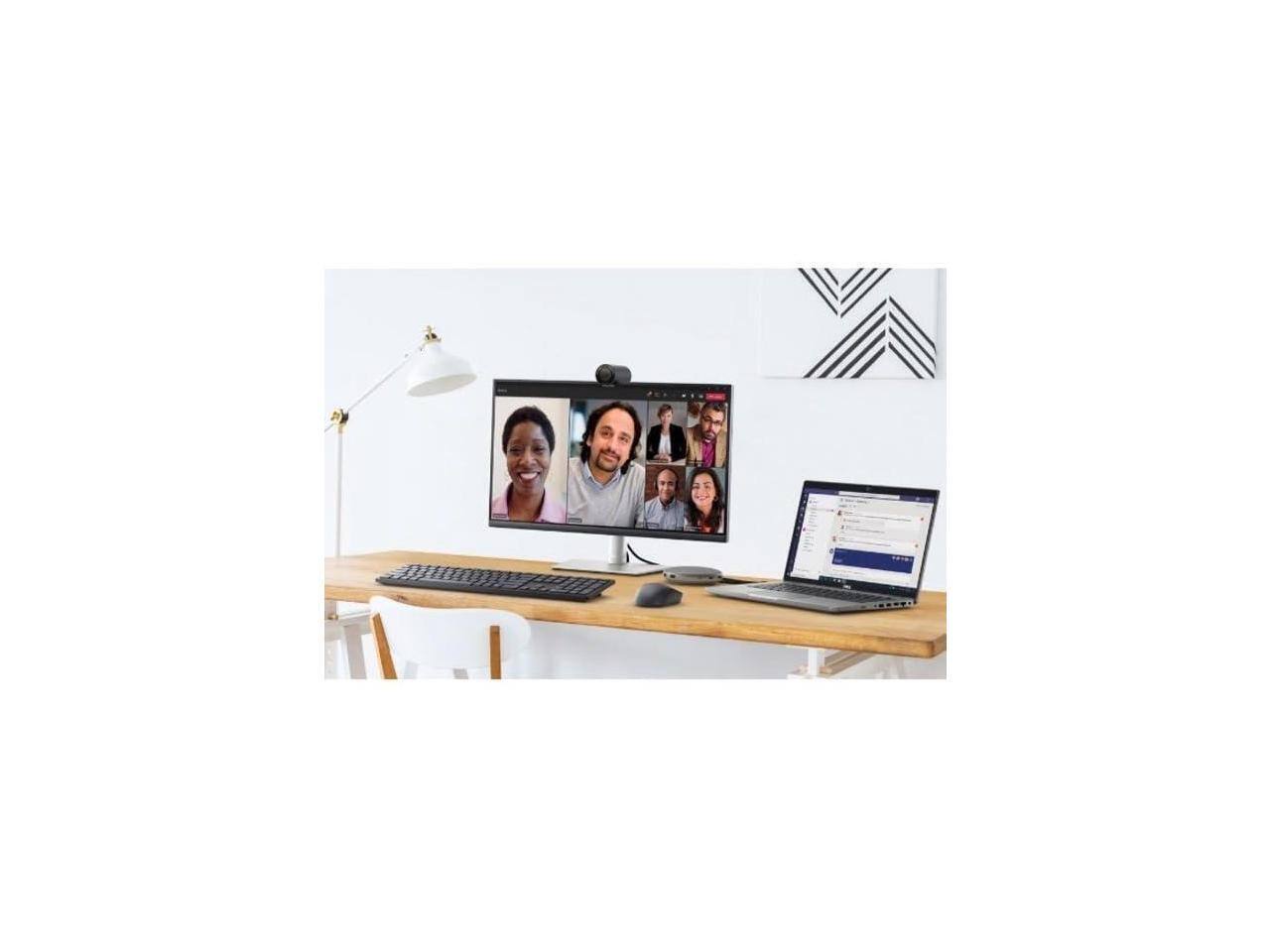 Alt View 5. Dell - Dell WB5023 Webcam - 60 fps, 2560x1440, CMOS, Auto-focus, 4x Zoom, Microphone.