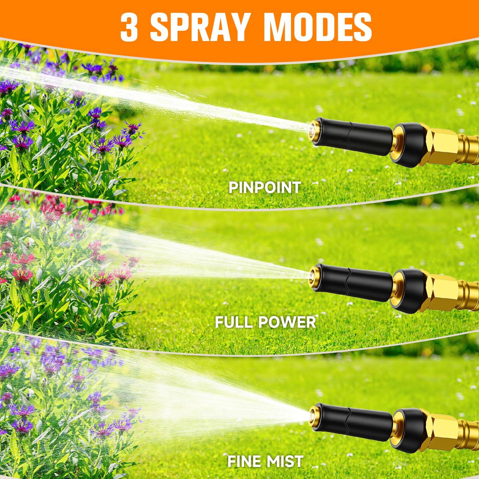 3 SPRAY MODES

PINPOINT

FULL POWER

FINE MIST