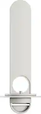 Front. Bose - Lifestyle Ultra Wall Bracket - White Smoke.