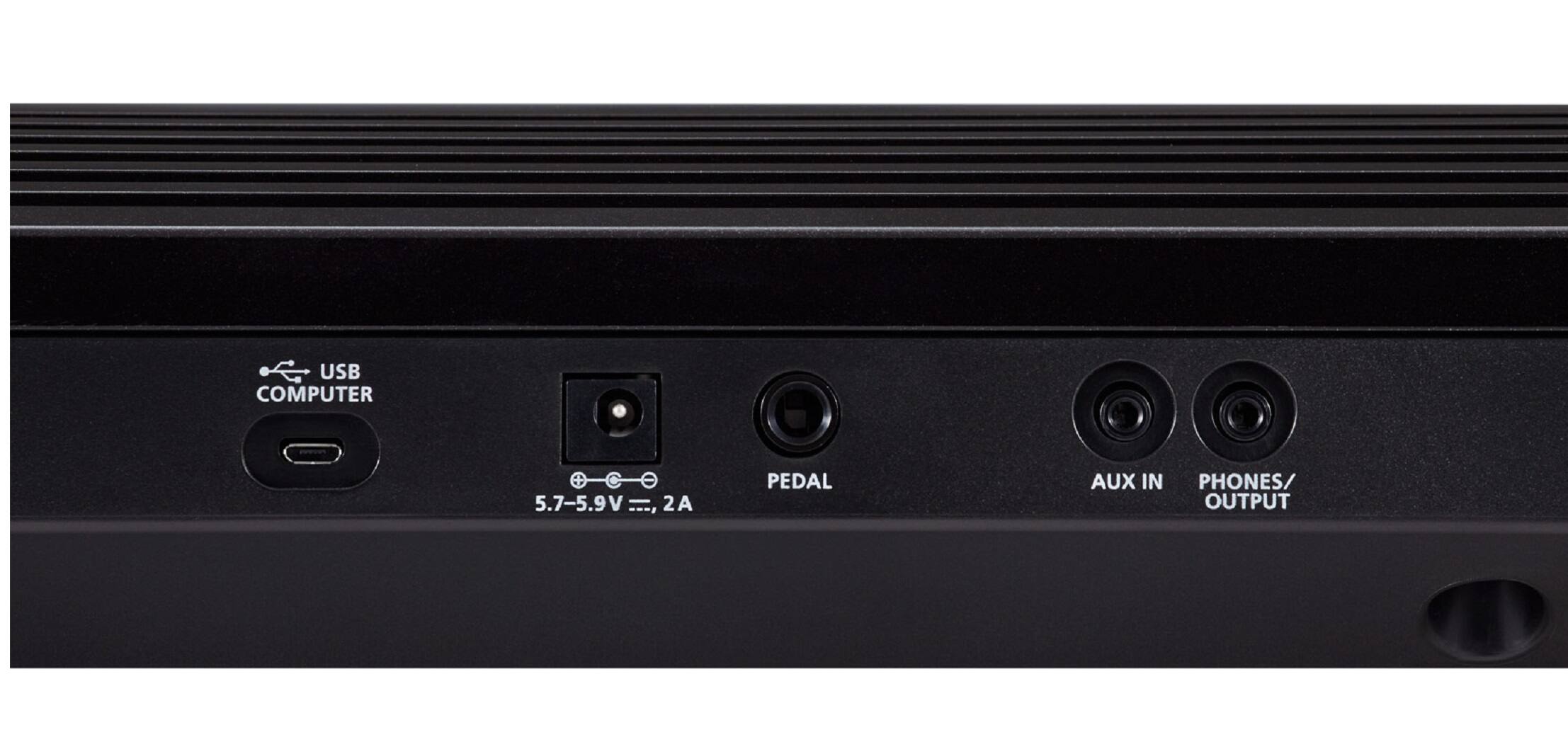 Alt View 13. Roland - GO:PIANO Digital Piano Full-Size Keyboard with 61 Keys - Black.