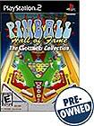 Front Detail. Pinball Hall of Fame — PRE-OWNED - PlayStation 2.