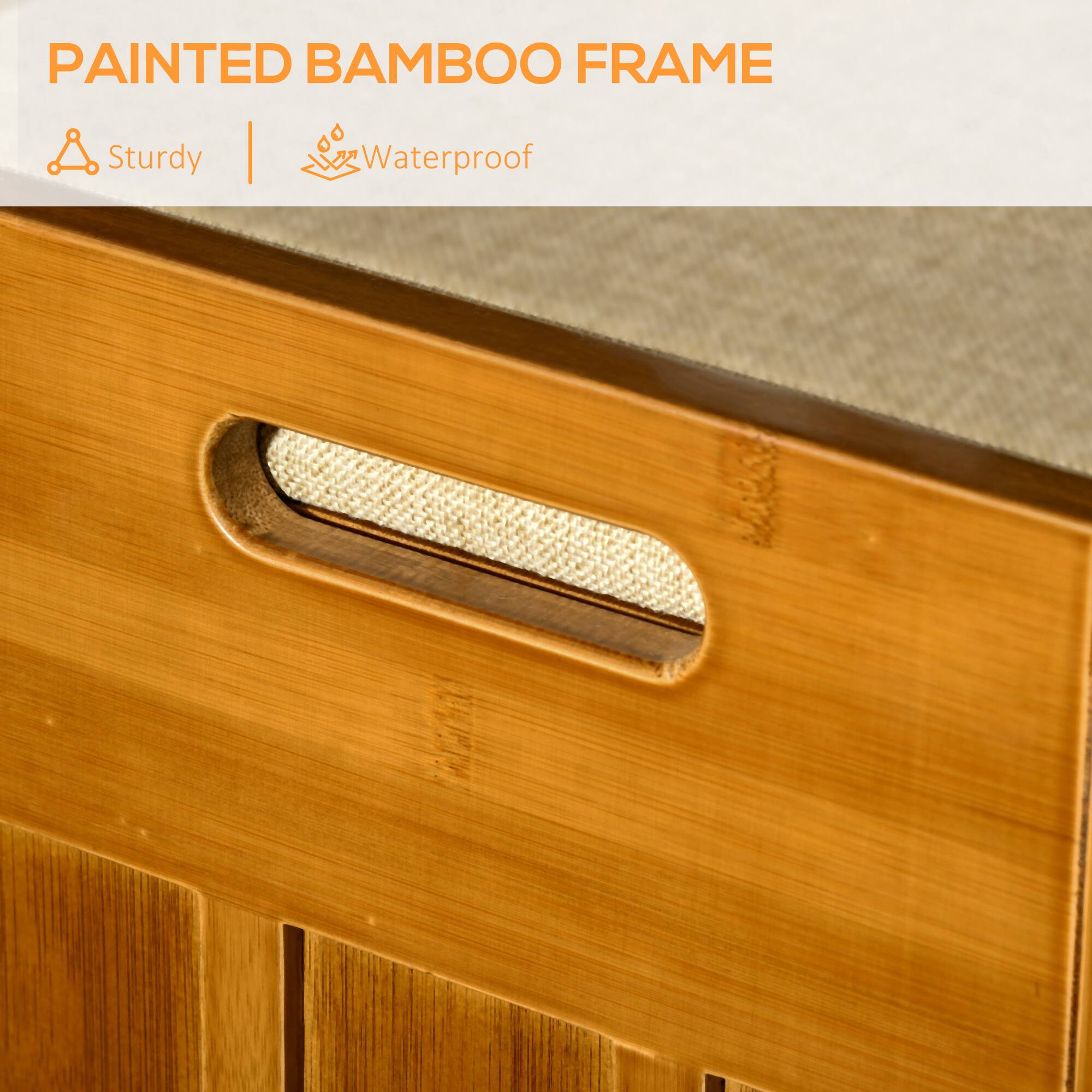 PAINTED BAMBOO FRAME
Sturdy | Waterproof