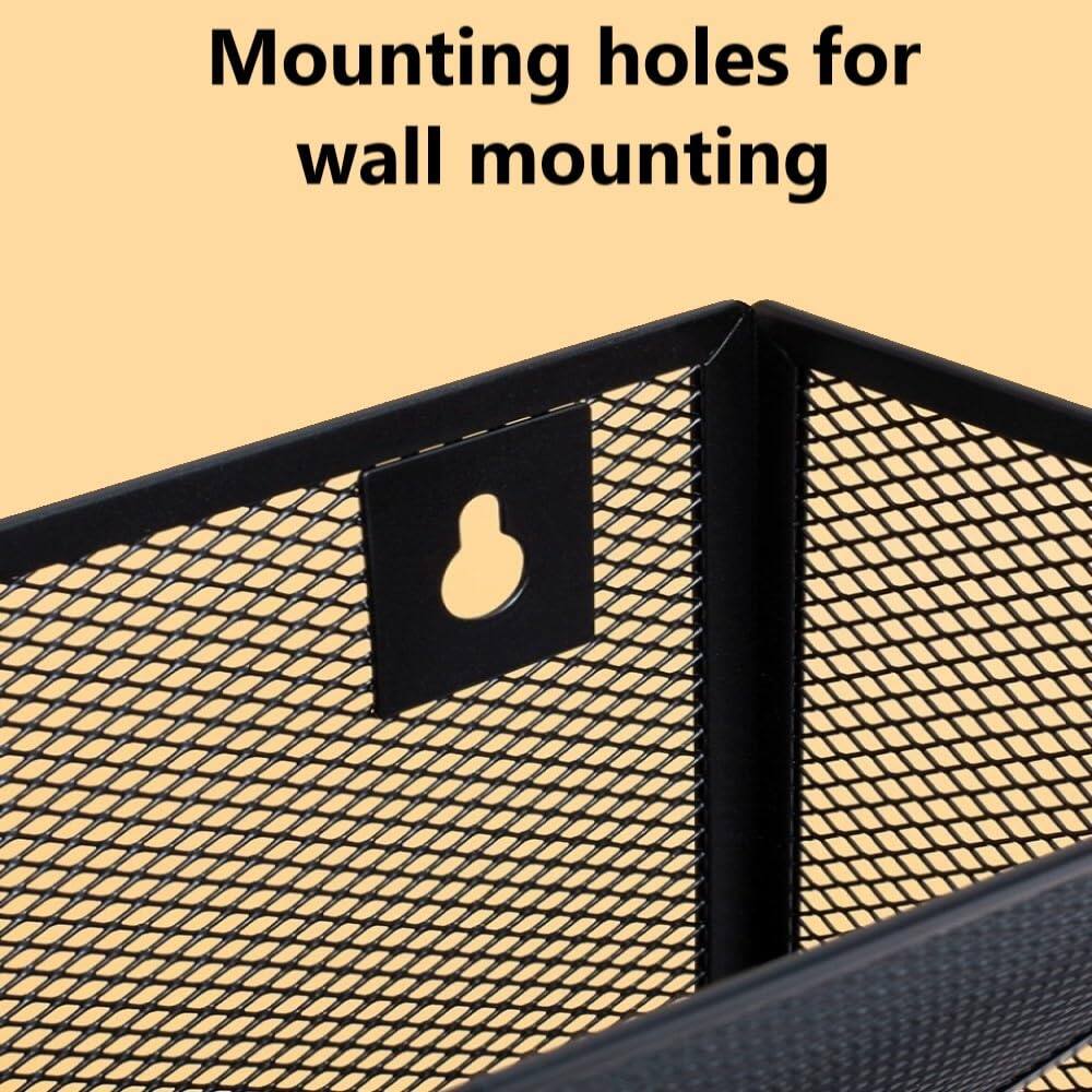 Mounting holes for wall mounting