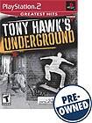 Front Detail. Tony Hawk's Underground — PRE-OWNED - PlayStation 2.