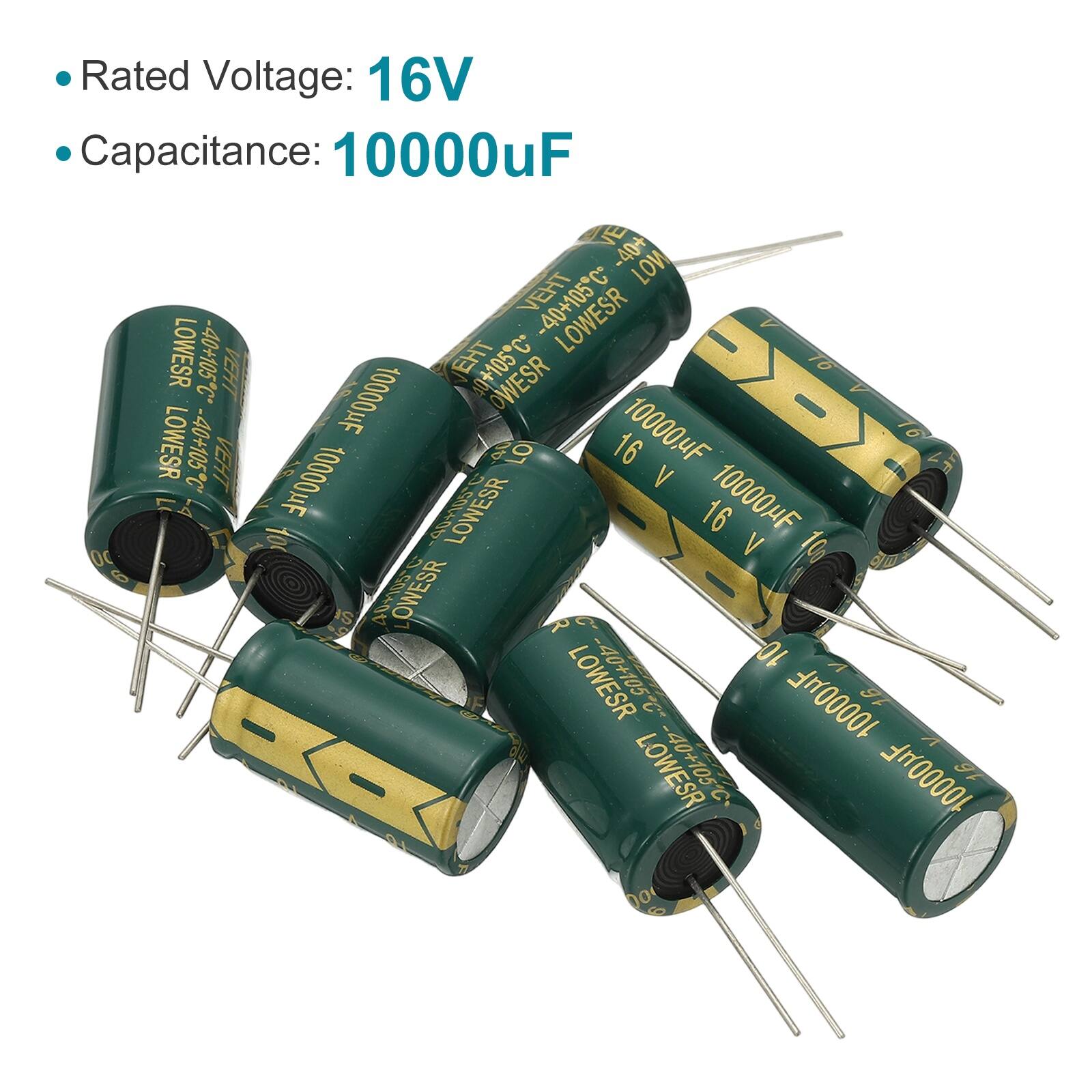 Rated Voltage: 16V  
Capacitance: 10000uF