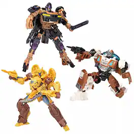 Jungle Mission 3-Pack Deluxe Class | Transformers Generations Buzzworthy Bumblebee