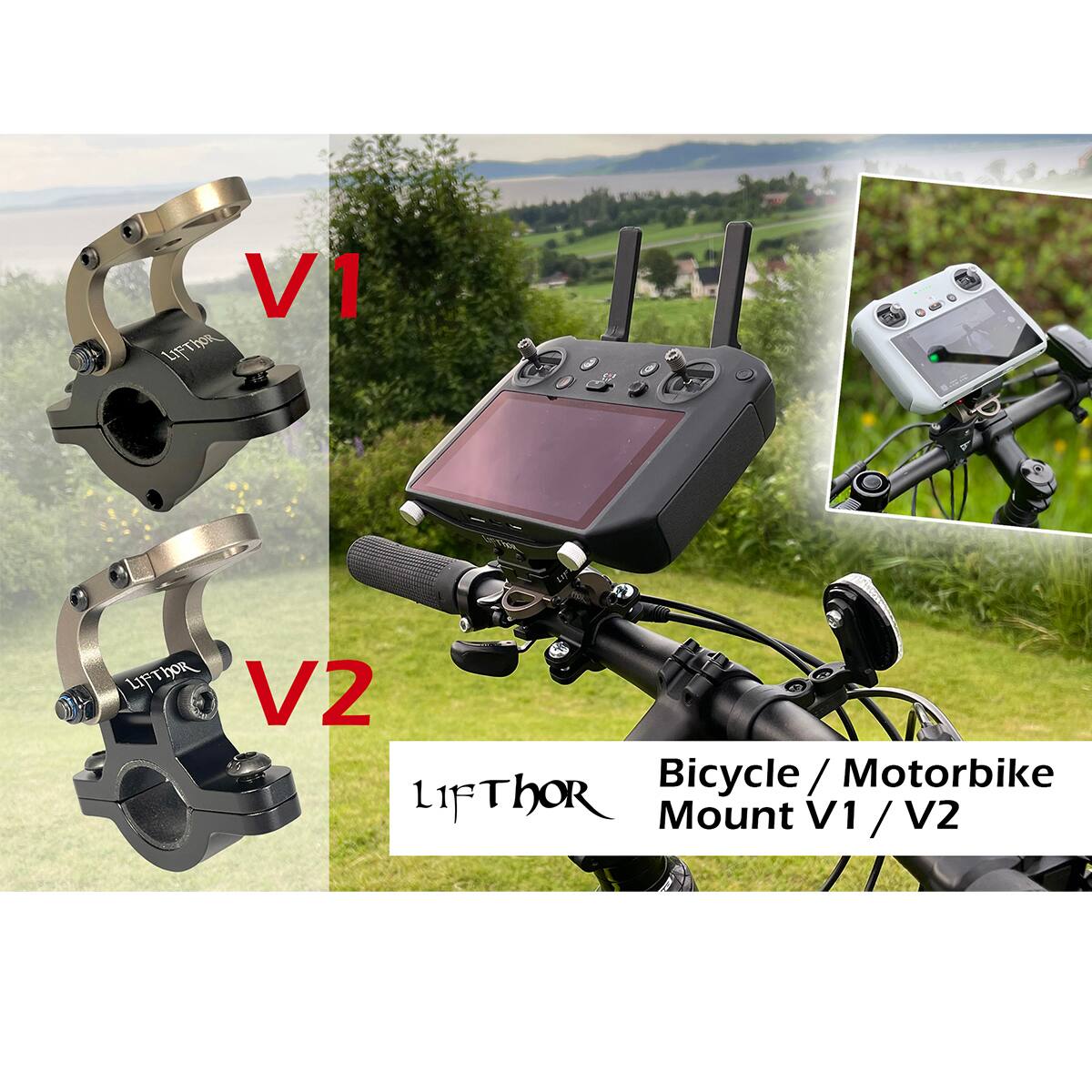 LIFTHOR Bicycle / Motorbike Mount V1 / V2