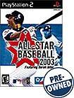 Front Detail. All-Star Baseball 2003 — PRE-OWNED - PlayStation 2.