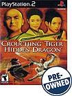 Front Detail. Crouching Tiger Hidden Dragon — PRE-OWNED - PlayStation 2.