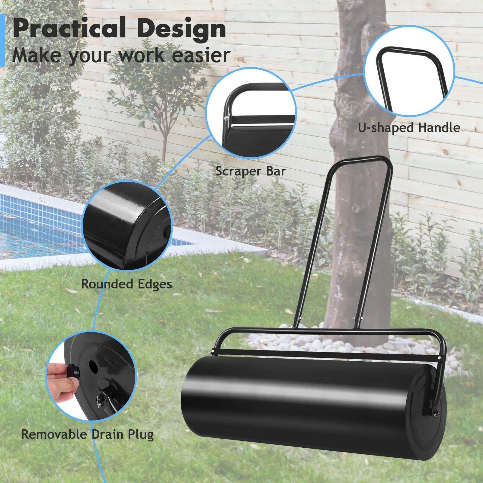 Practical Design
Make your work easier

U-shaped Handle
Scraper Bar
Rounded Edges
Removable Drain Plug