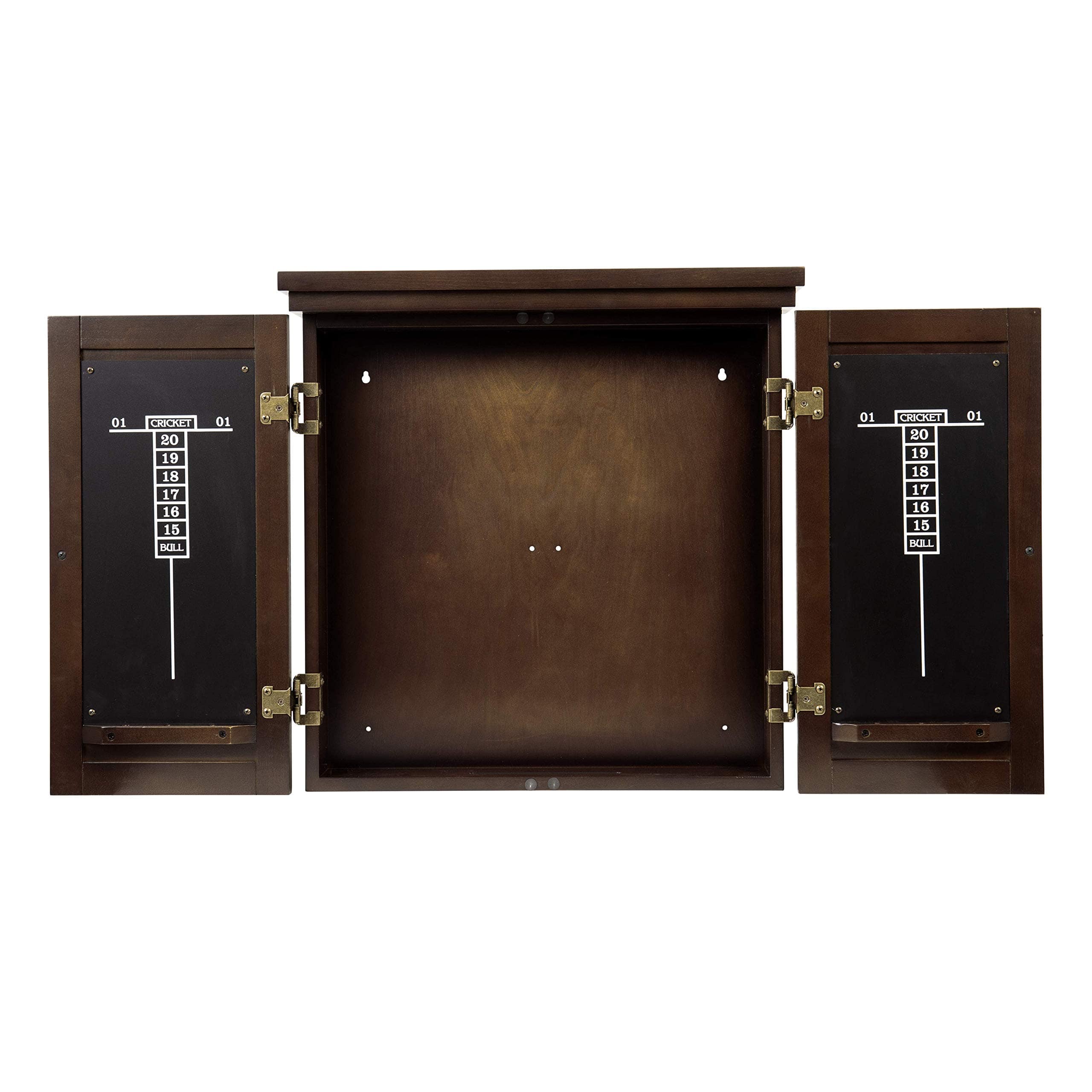 Skar Audio - Traditional Dartboard Cabinet DURABLE AND STYLISH – This cabinet’s solid wood construction provides - Default