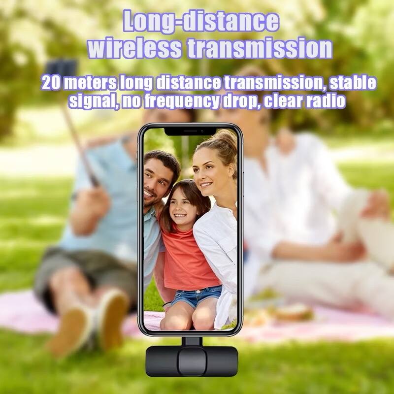Long-distance wireless transmission  
20 meters long distance transmission, stable signal, no frequency drop, clear radio