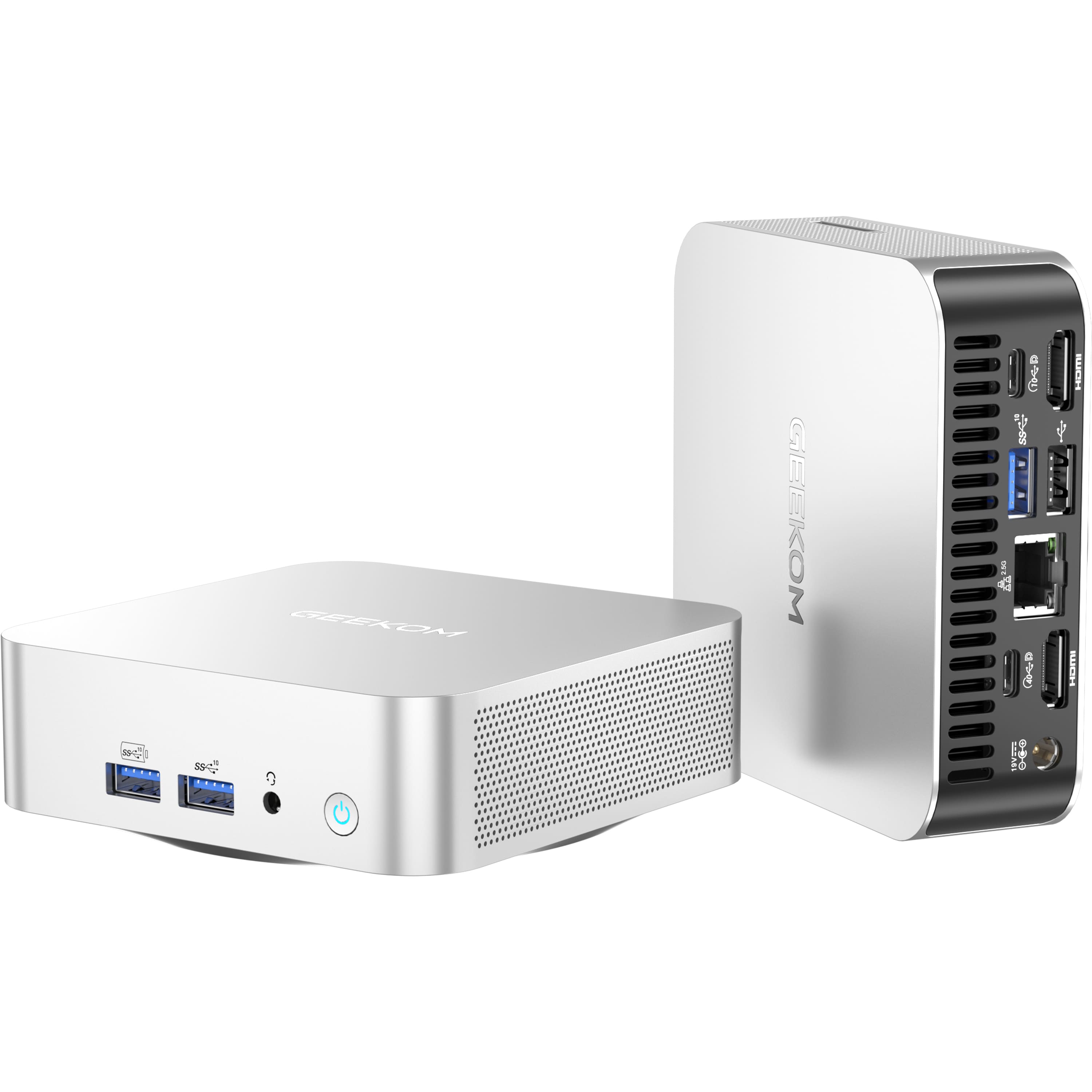 Geekom A6 Mini PC, AMD Ryzen 7 6800H(8C/16T), 32GB DDR5 RAM& 1TB M