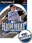 Front Detail. High Heat Major League Baseball 2003 — PRE-OWNED - PlayStation 2.