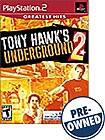 Front Detail. Tony Hawk's Underground 2 Greatest Hits — PRE-OWNED - PlayStation 2.