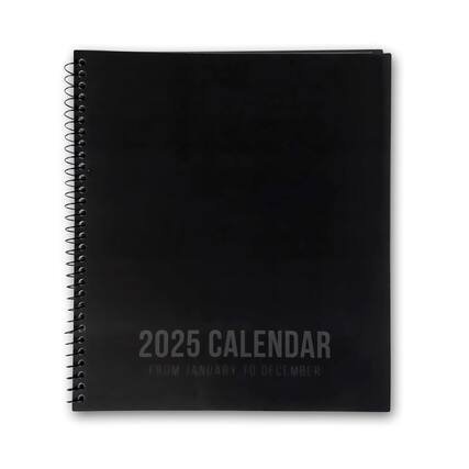 2025 calendar from January to December