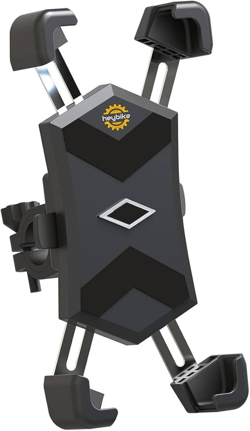 Back. Heybike - Phone Mount 2.0 - Black.