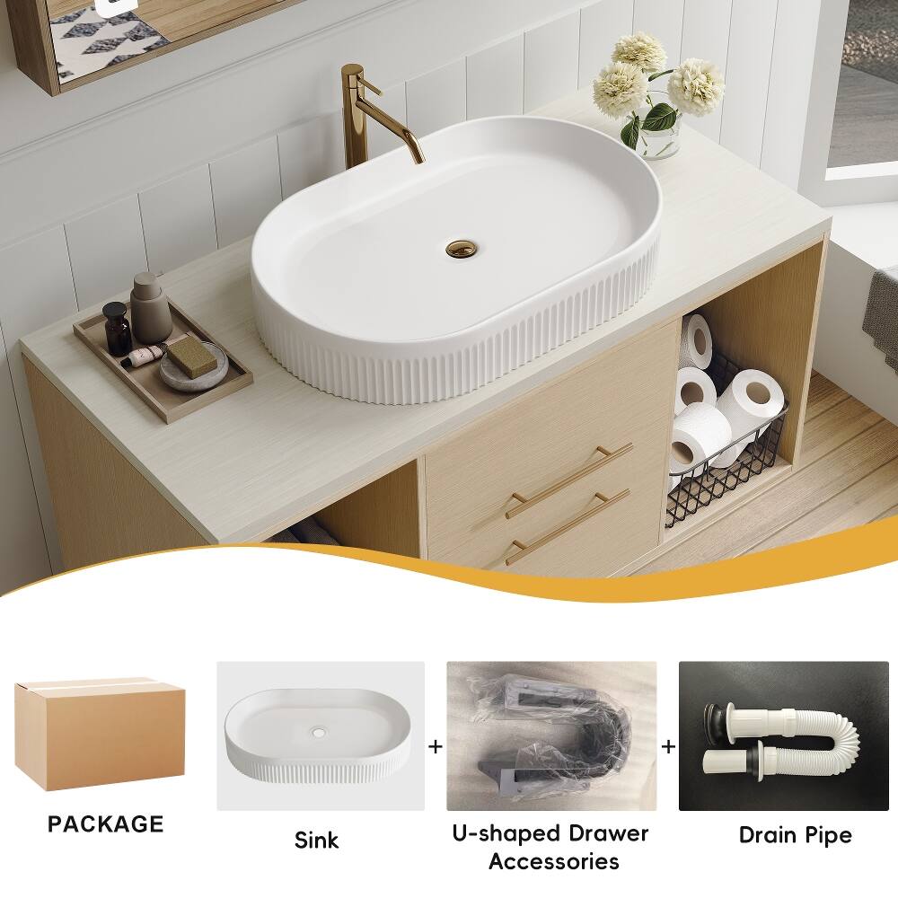PACKAGE  
Sink  
U-shaped Drawer Accessories  
Drain Pipe