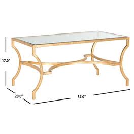 Safavieh - Home Collection Alphonse Coffee Table - Gold