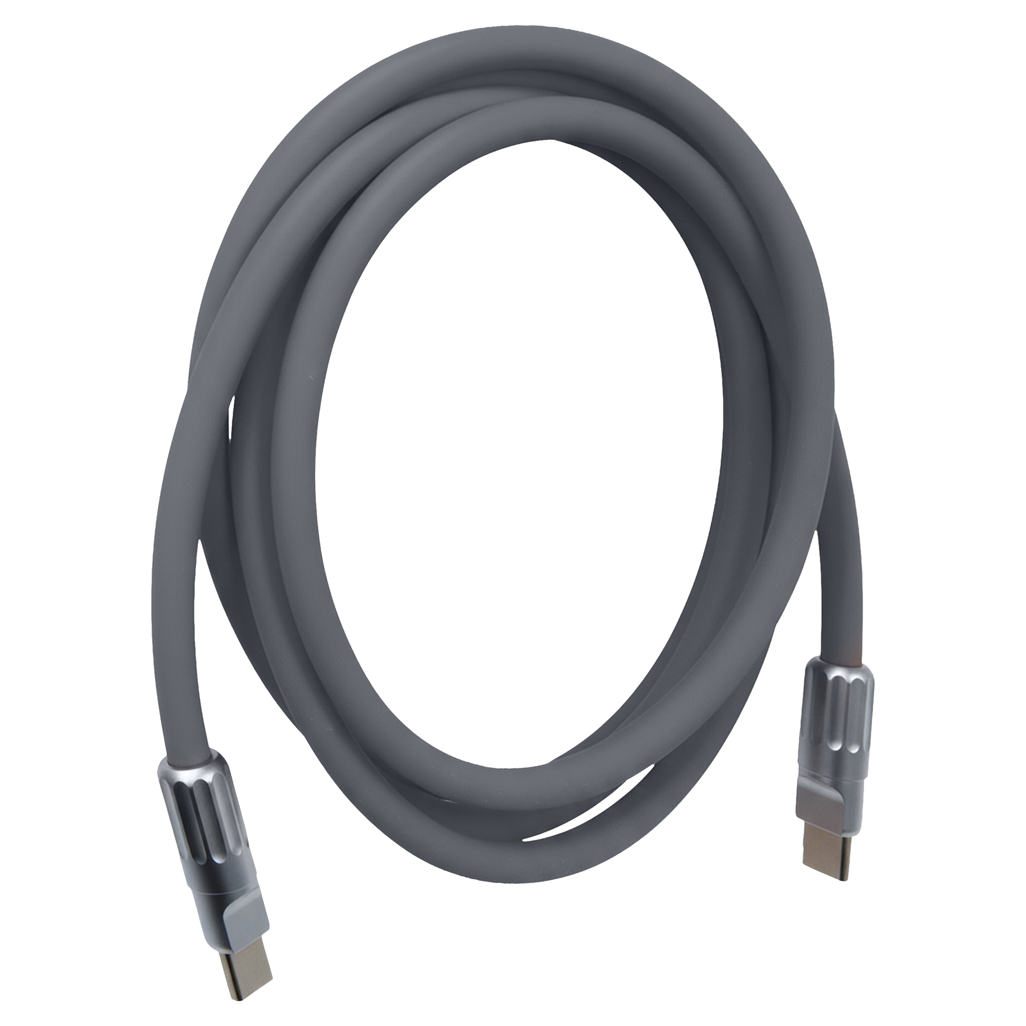 Front. Helix - GripCord 8' Silicone USB-C Cable.