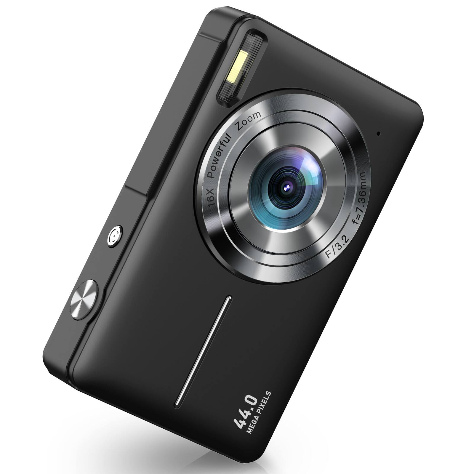 Zoom Powerful 16X  
f=7.36mm  
F/3.2  
44.0 PIXELS MEGA
