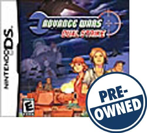 Front Standard. Advance Wars: Dual Strike — PRE-OWNED - Nintendo DS.