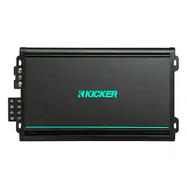 KICKER - KMA600.4 150 Watts x 4 4-Channel Marine Full-Range Amplifier - Black