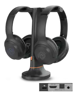 Avantree - Duet Aura - Auracast Dual Wireless Headphones for TV