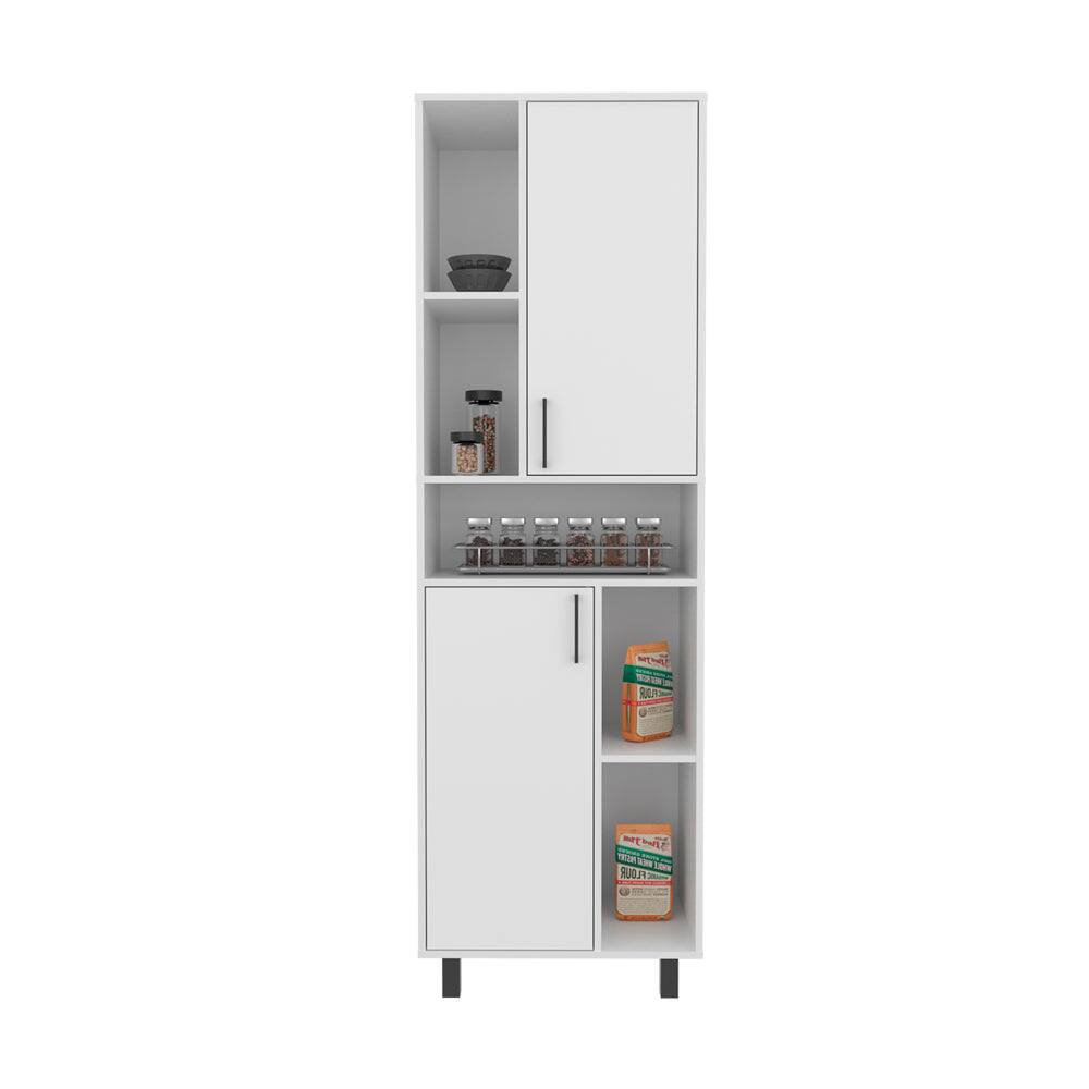 Left. Treevol Furniture - Bentonia Pantry - White.