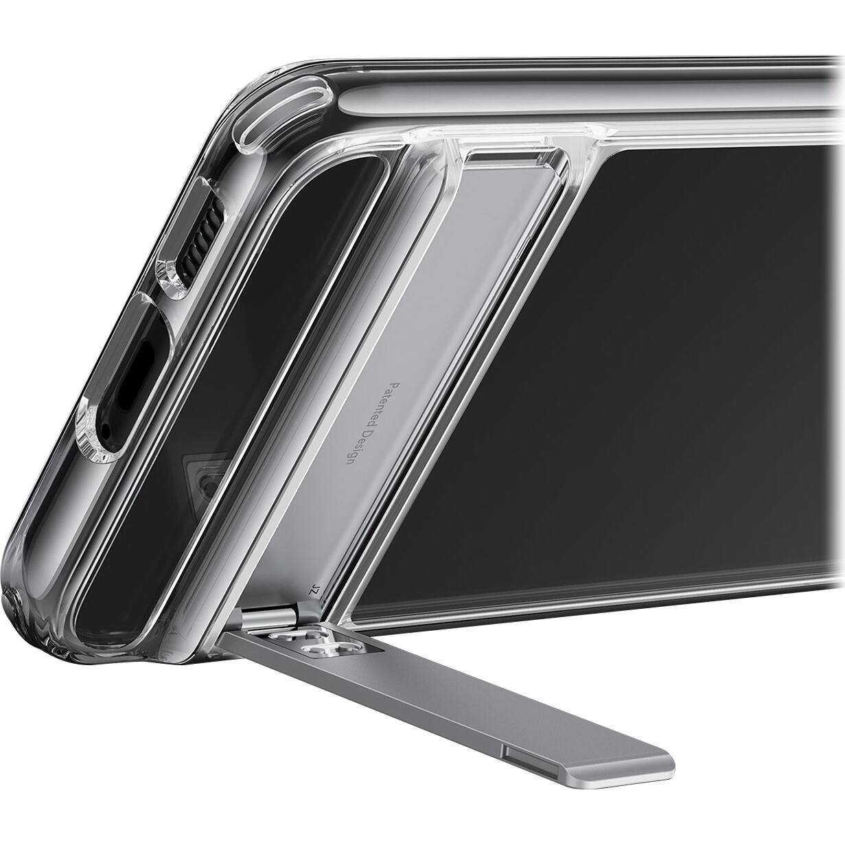 Alt View 16. SaharaCase - AirShield Boost Kickstand Series Case for Samsung Galaxy S23+ - Clear.
