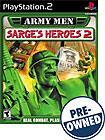 Front Detail. Army Men: Sarge's Heroes 2 — PRE-OWNED - PlayStation 2.