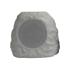 Front. Emerson - Emerson ERS-1002 Bluetooth Waterproof Outdoor Rock Speaker with Solar Charging - Gray.