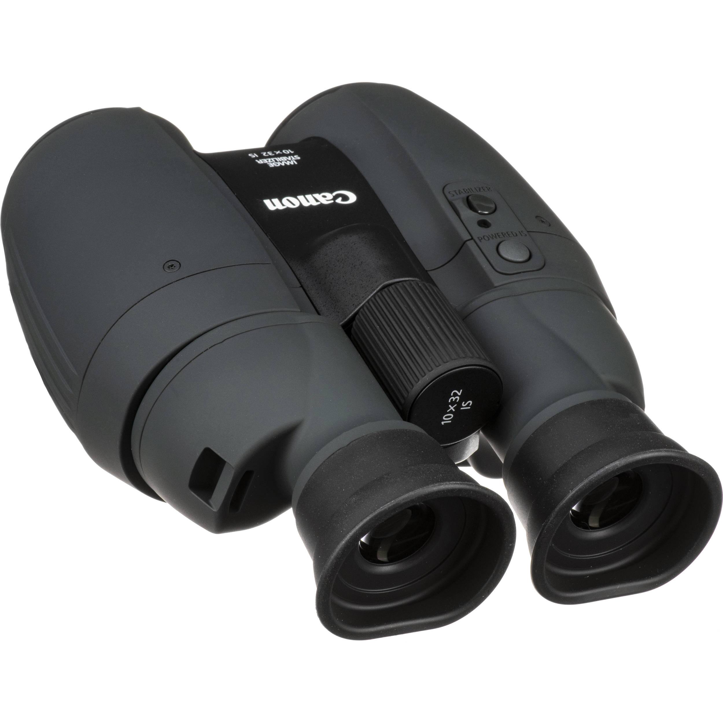 Canon 10x32 IS STABILIZER IMAGE  
STABILIZER POWERED 21