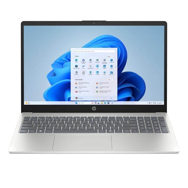 HP - 15.6" FHD Notebook Intel Core 7 150U 16GB RAM 512GB SSD Intel Core 7 150U Deca-core - 15.6" FHD - Natural Silver