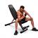 Alt View 6. HARISON - HARISON Foldable Weight Bench for Home Gym, Adjustable Workout Bench Press with Leg Extension (BB608G) - black.