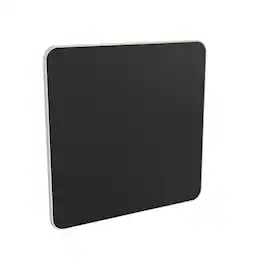Flash Furniture - Bright Beginnings Commercial Grade STEAM Wall Accessory Board, Magnetic Chalkboard - Black