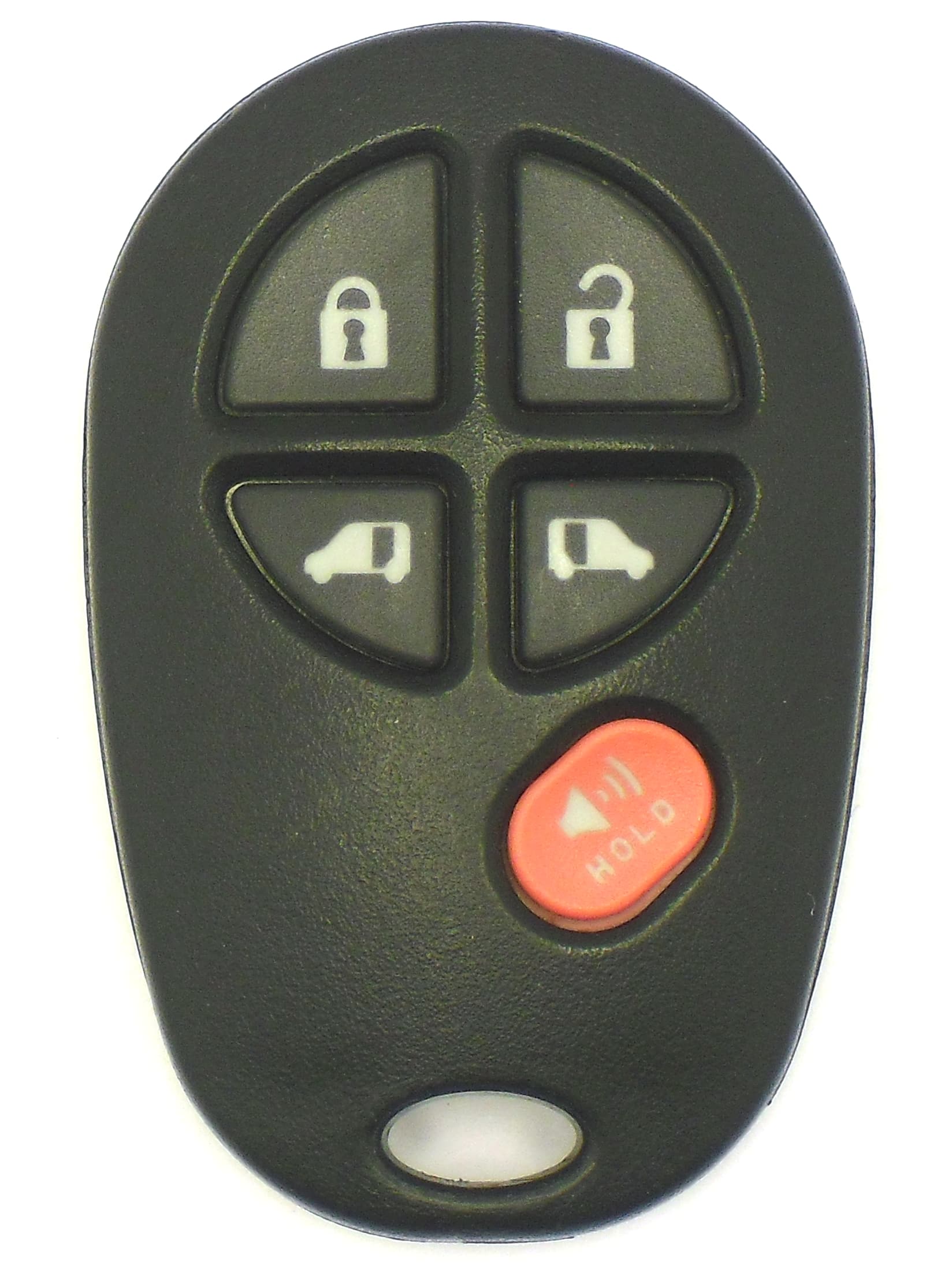 Car Keys Express - Toyota Keyless Entry Remote - 5 Buttons (Lock, Unlock, Dual Sliding Doors, and Panic) - Black