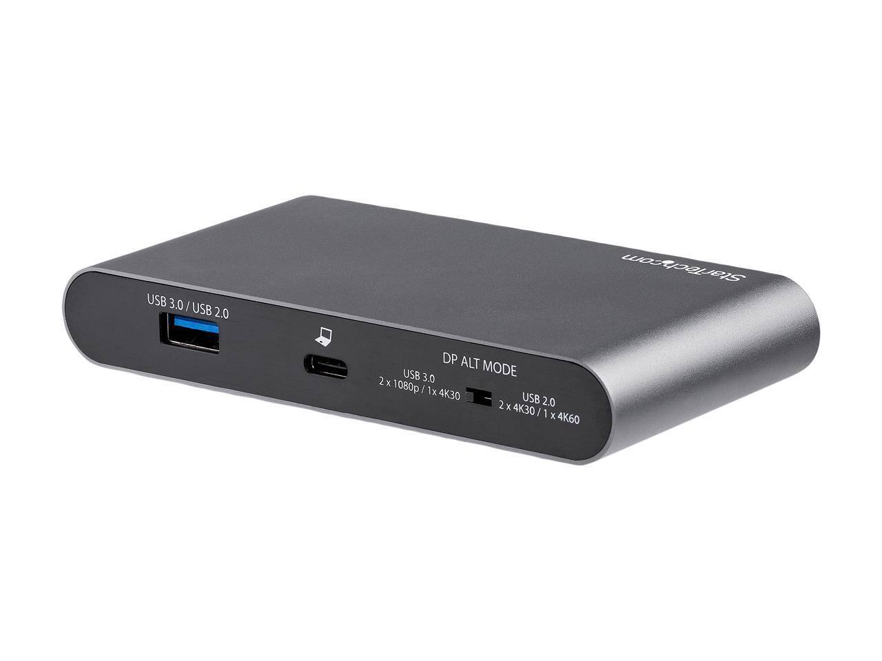 USB 3.0 / USB 2.0  
DP ALT MODE  
USB 3.0  
2 x 1080p / 1 x 4K30  
USB 2.0  
2 x 4K30 / 1 x 4K60