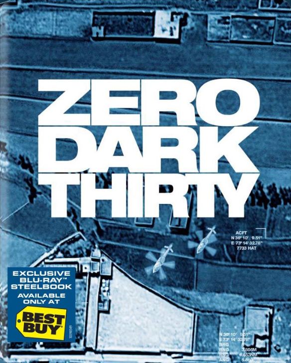  Zero Dark Thirty [Blu-ray/DVD] [Includes Digital Copy] [SteelBook] [2012]