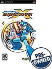 Front Detail. Mega Man Maverick Hunter X — PRE-OWNED - PSP.