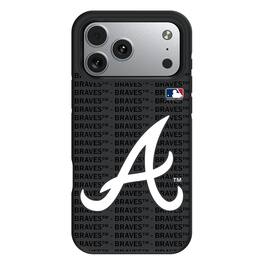 Keyscaper - MLB - Atlanta Braves Personalized Bump Case with 8.2ft Drop Protection - 15 - Multicolor