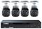 Lorex - 8-Channel, 4 Camera Indoor/Outdoor High-Definition DVR Security System - Black-Front_Standard