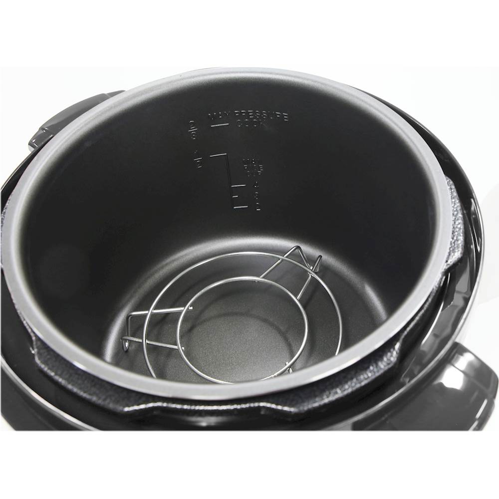 Presto 4qt Pressure Cooker Aluminum/Black 1241 - Best Buy