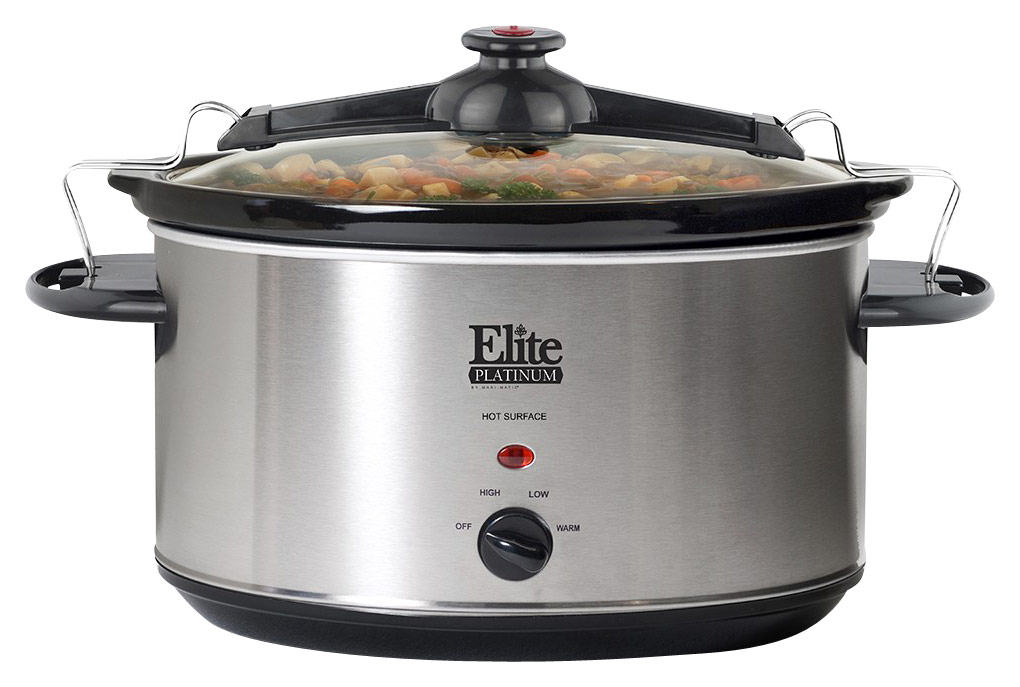 Elite Platinum 8-1/2-Quart Slow Cooker Red MST-900R - Best Buy