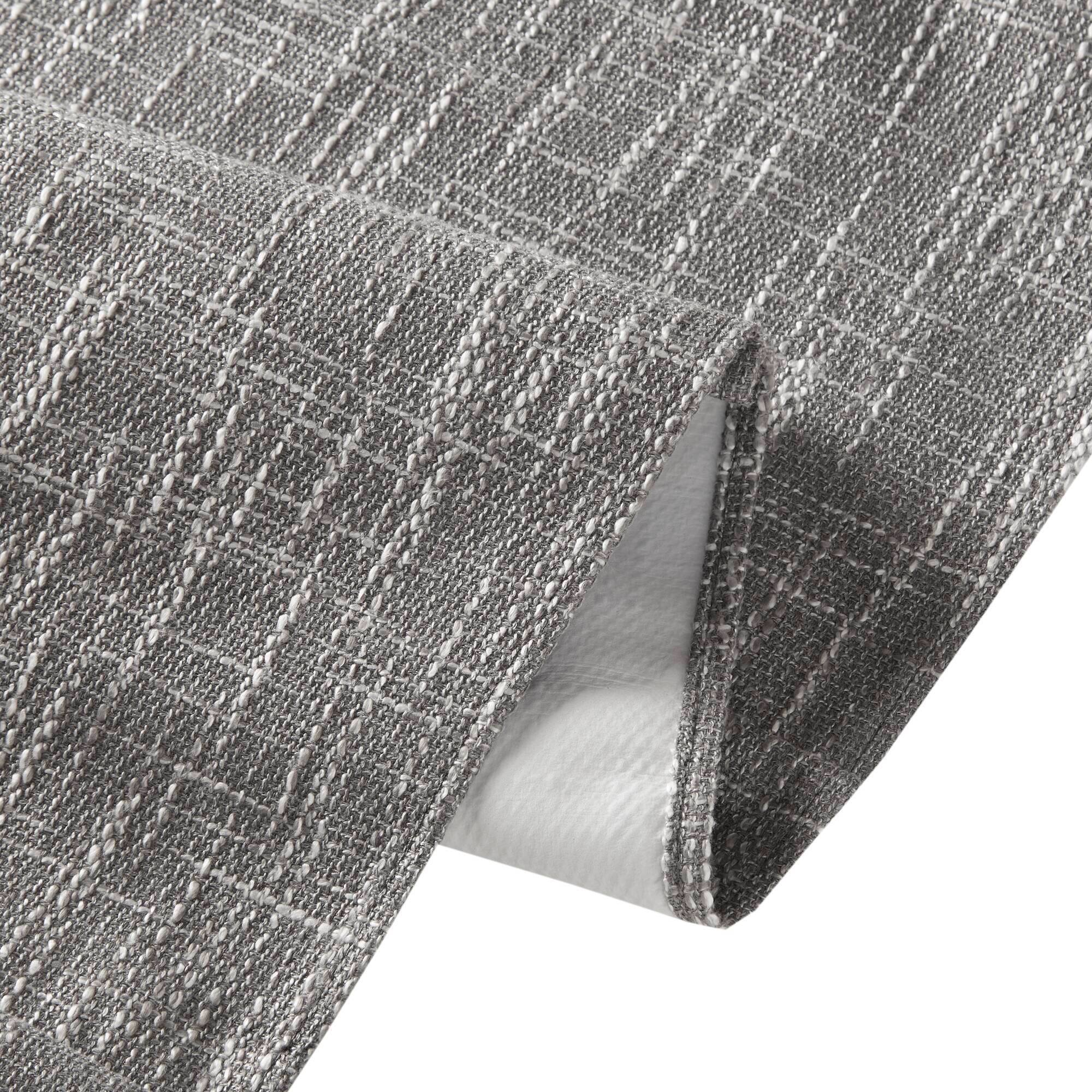 Alt View 6. BreeBe - 1 PCS 31x64' Total Blackout Cordless Roman Shade Grey - Grey.