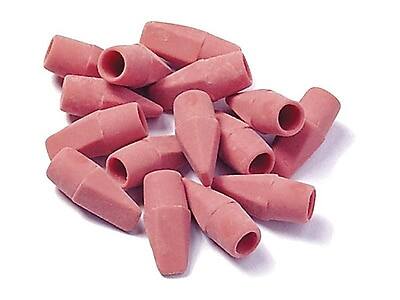 Alt View 1. Dixon - Dixon Wedge Cap Erasers, Pink, 144/Box (34500) - Pink.