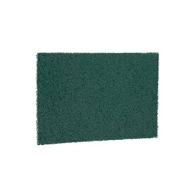 Front. Scotch-Brite - Scotch-Brite Heavy Duty Scouring Pads, Green, 12 Pads/Box (86) - Green.