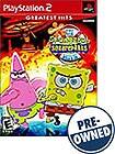 Front Detail. The SpongeBob SquarePants Movie Greatest Hits — PRE-OWNED - PlayStation 2.
